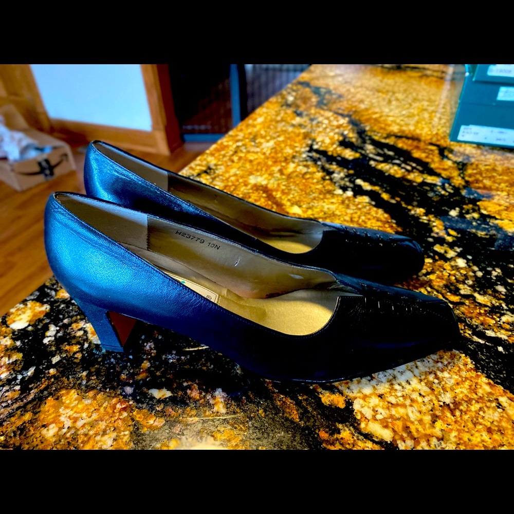 Ros Hommerson pumps, Navy 10N